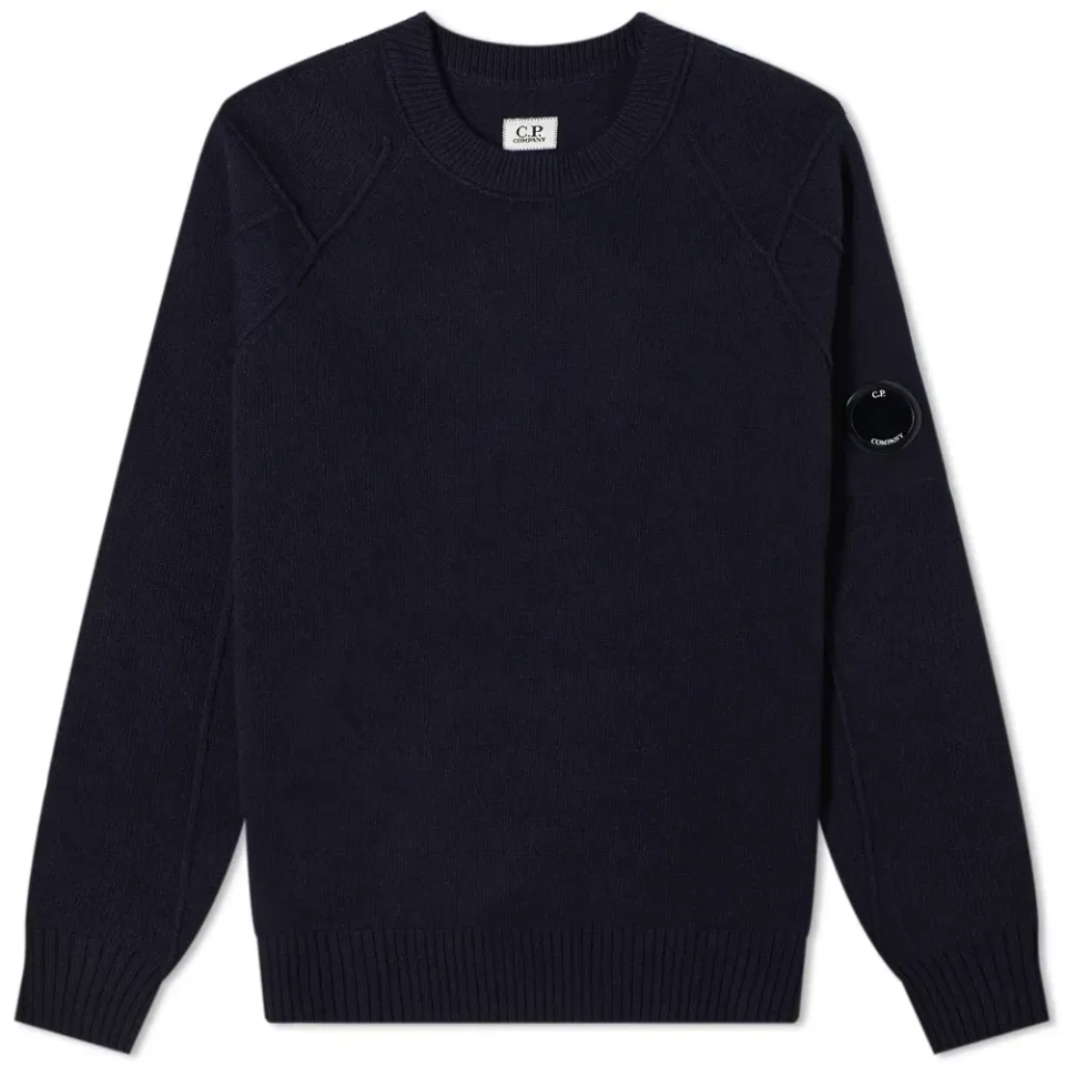 Arm Lens Crew Knit