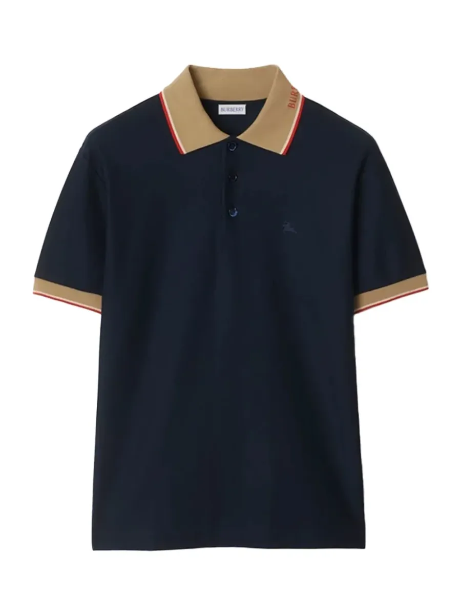 Men logo polo shirt Navy