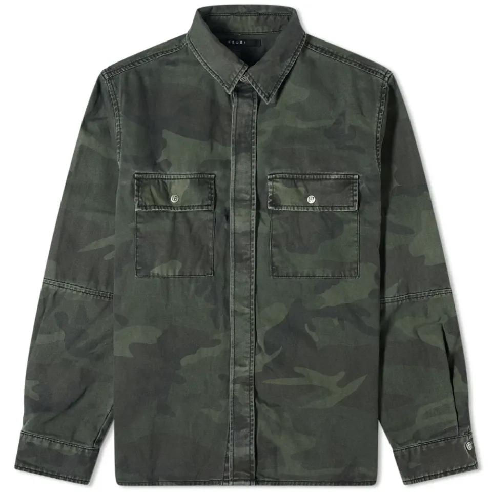 Frequency Camo Shirt Jacket
