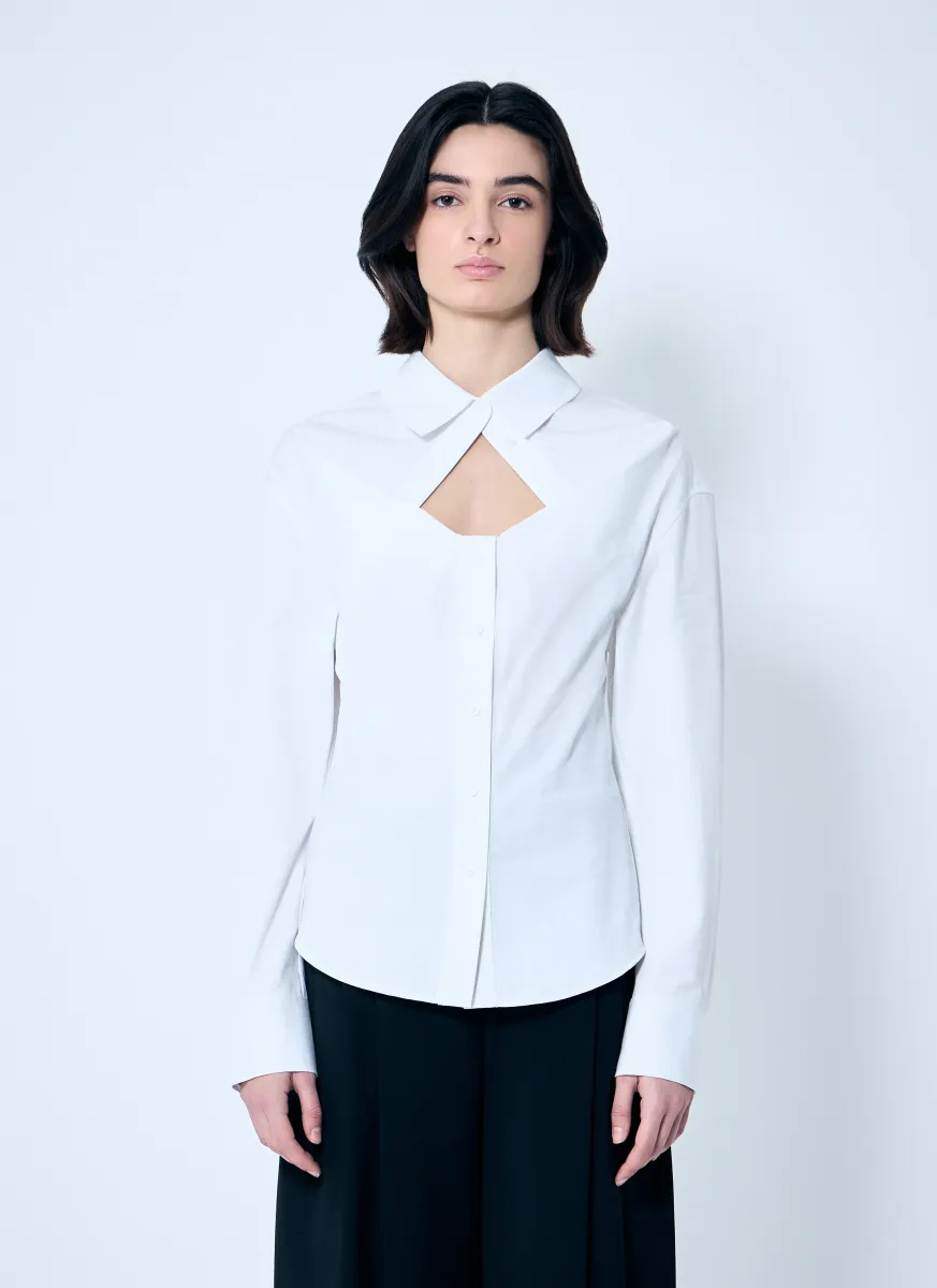 Deconstructed Button-Down Shirt
