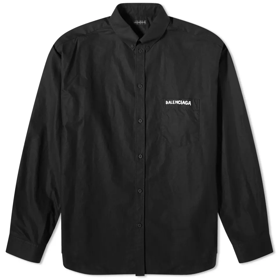 Small Logo Poplin Shirt