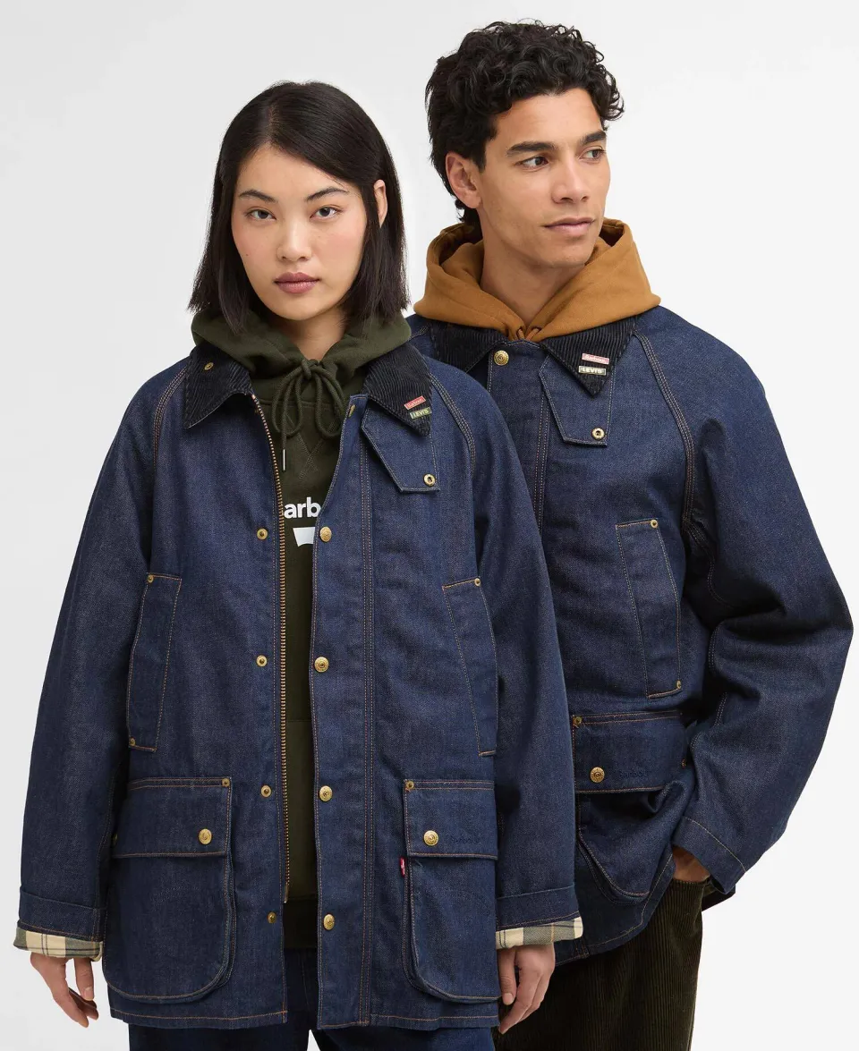 x Levi's Oversized Bedale Denim Jacket