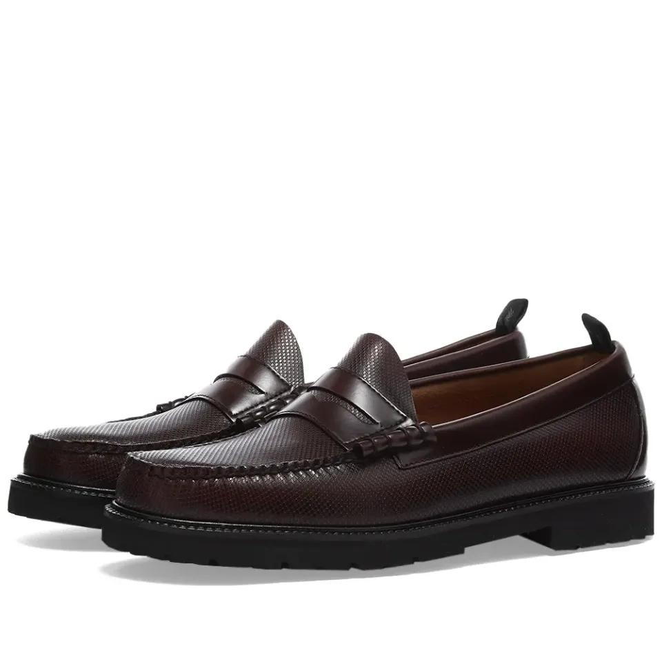 X G.H.Bass Txt Penny Loafer
