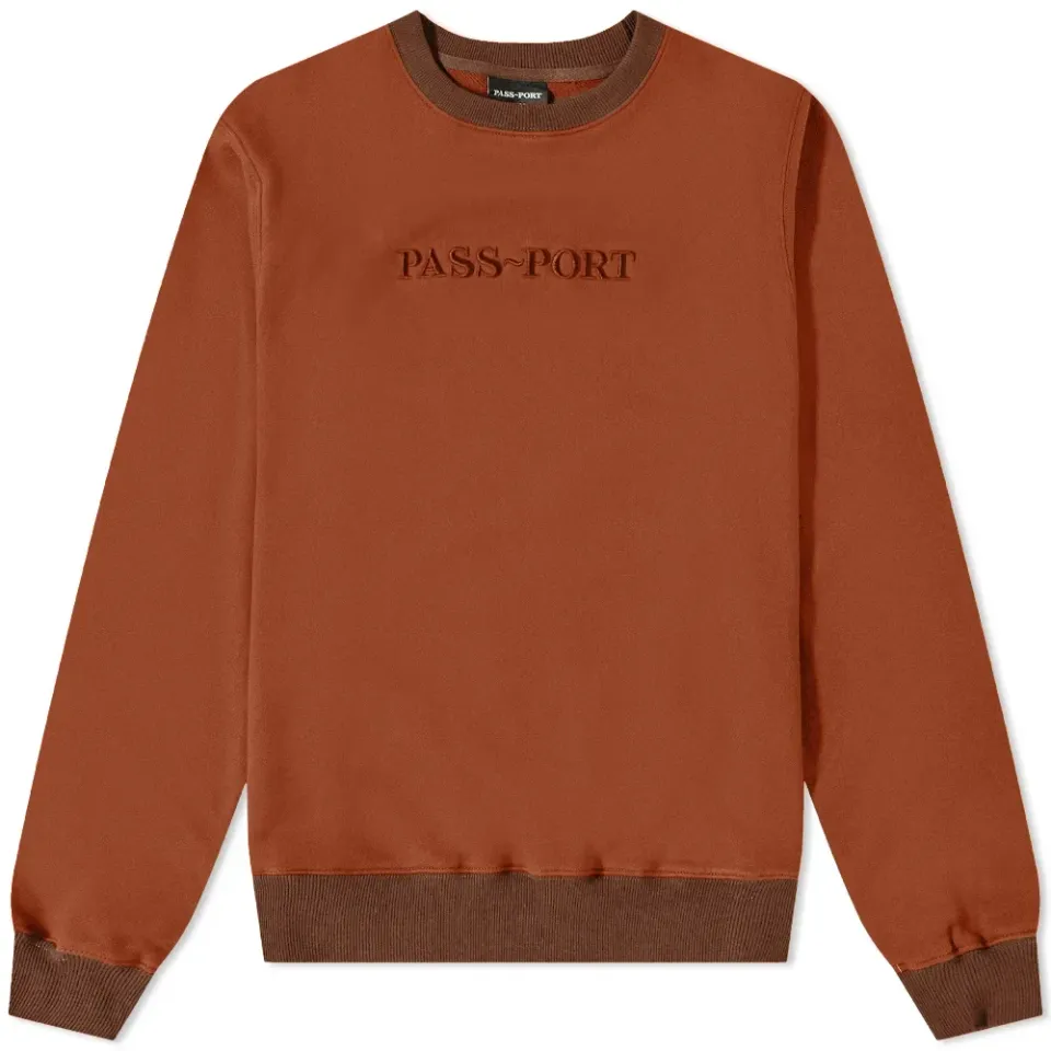 Pass-Port Official Organic Crew Sweat