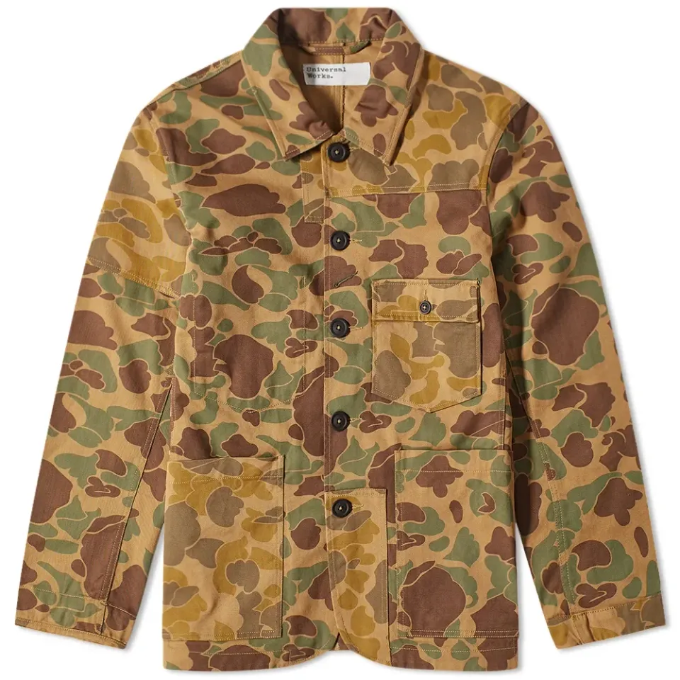 Patched Mill Bakers Jacket
