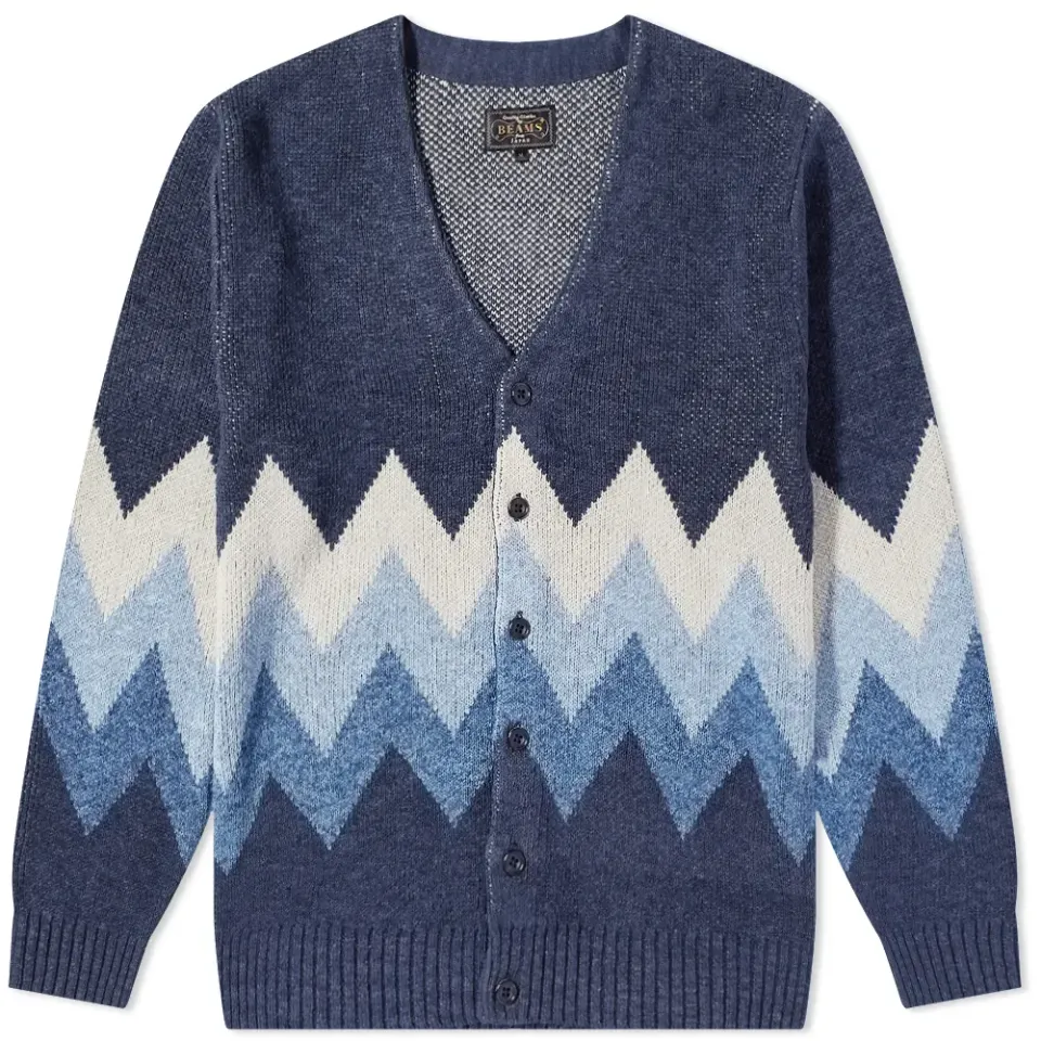 Jacquard Cardigan