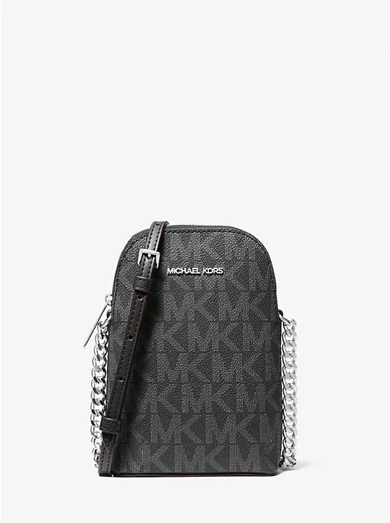 Jet Set Small Signature Logo Crossbody Bag