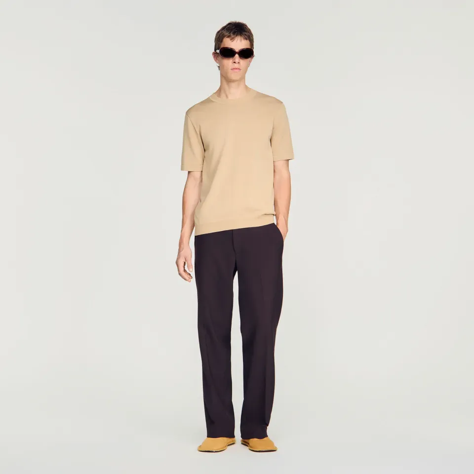 Knitted T-shirt