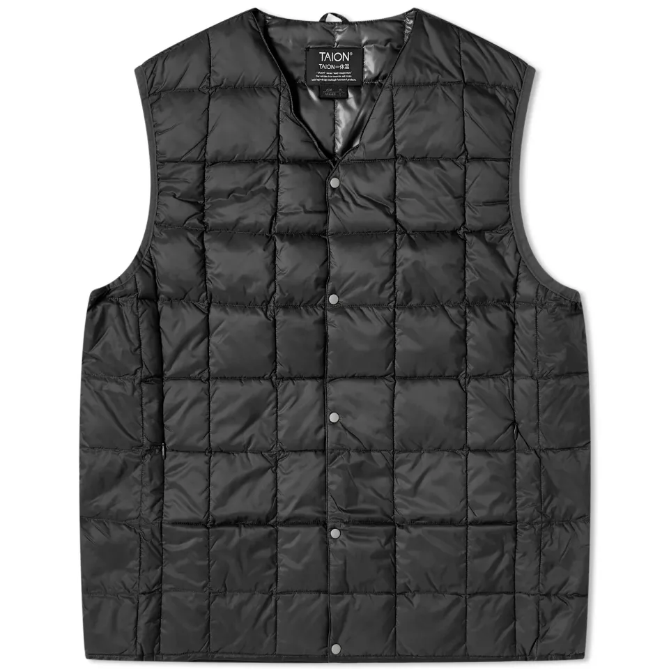 V-Neck Down Vest