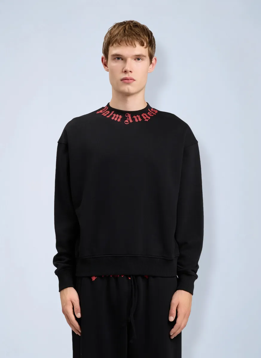 Neck Logo Sweatshirt