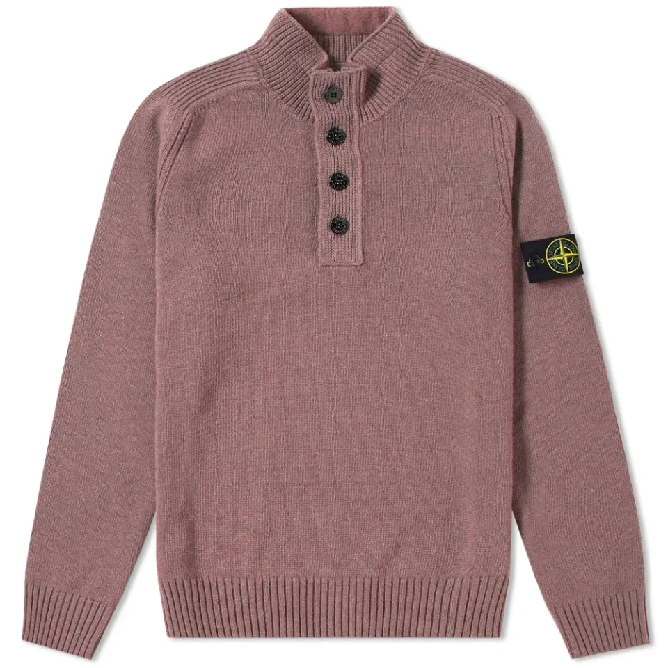 Half Zip & Button Knit