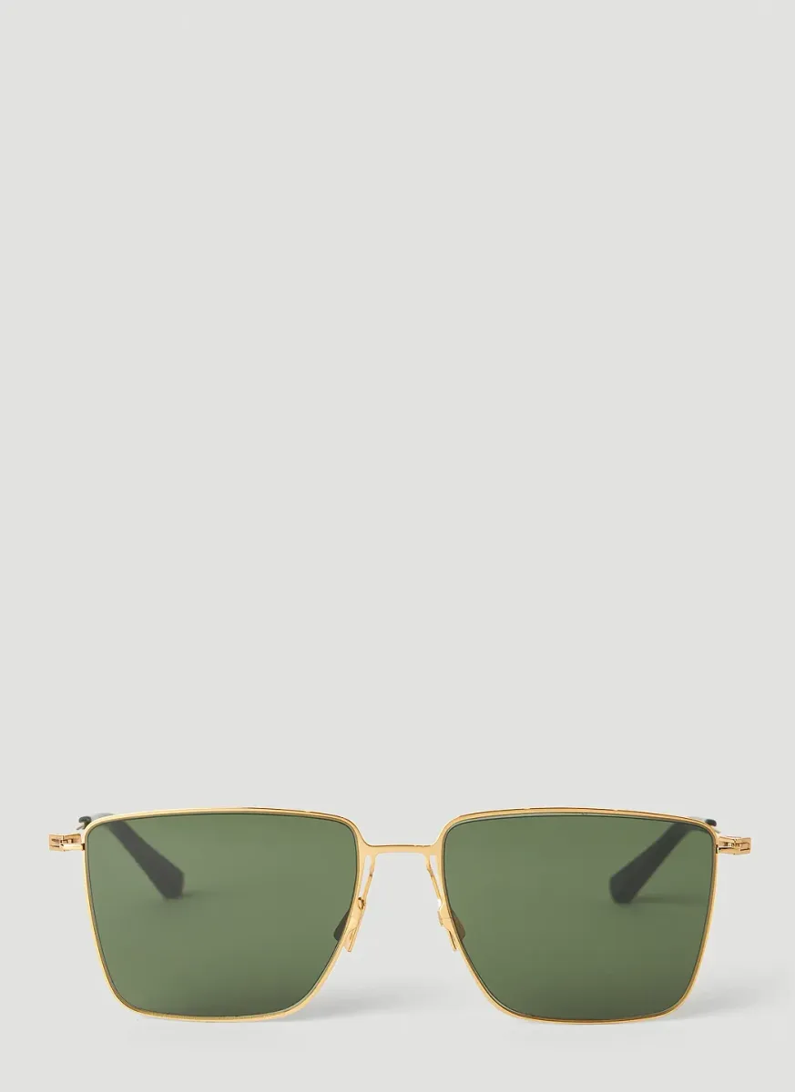 Classic Metal Square Sunglasses