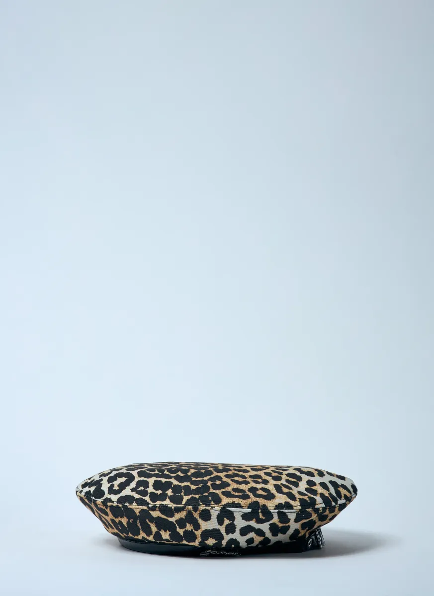 Leopard Printed Beret