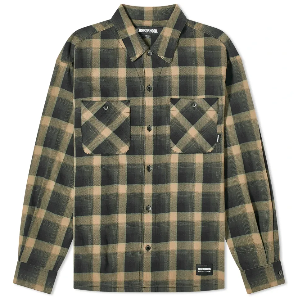 Half Hombre Checked Shirt