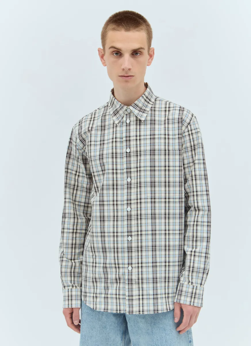 Check Poplin Shirt