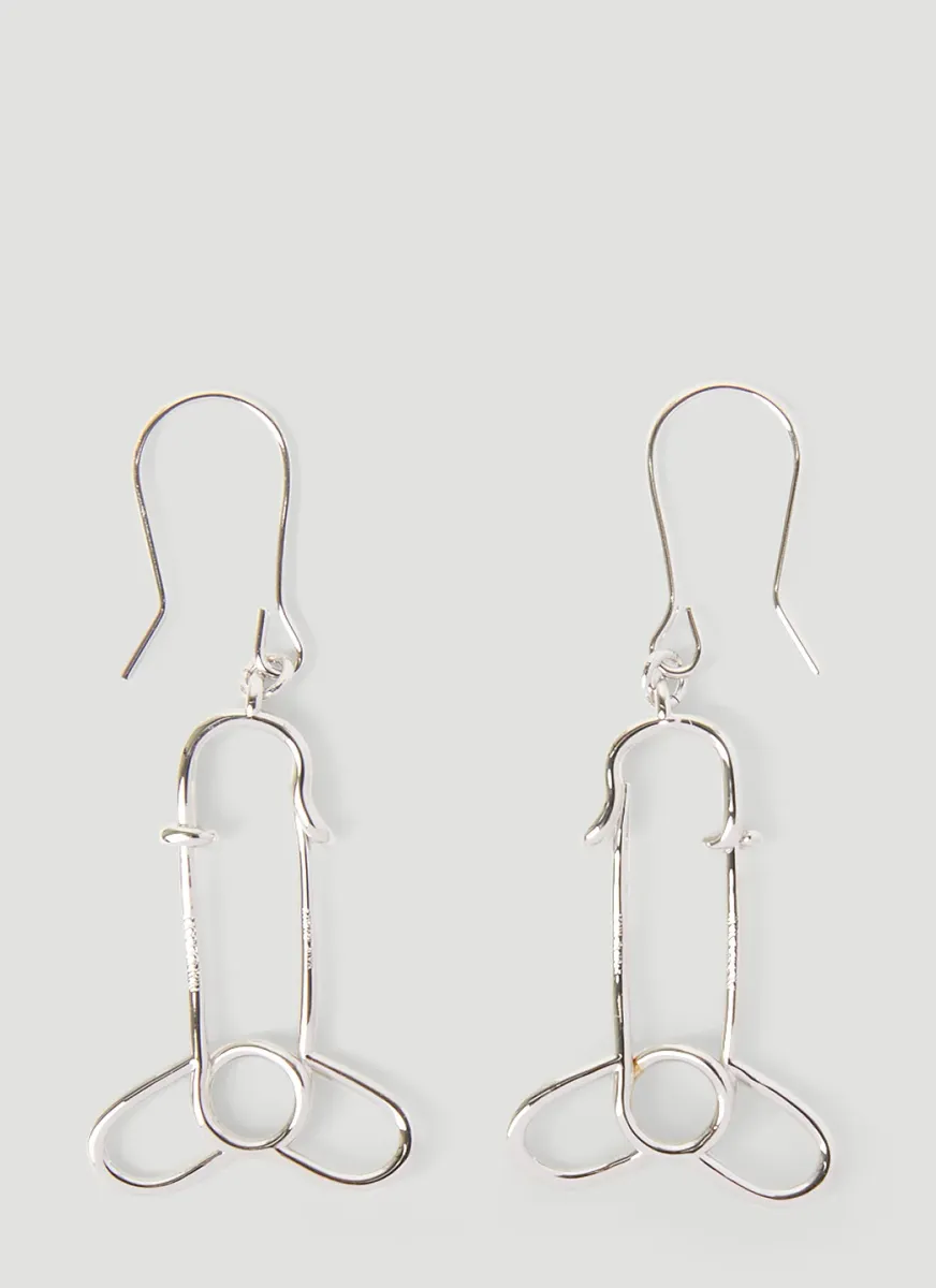 Phallic Pendant Earrings