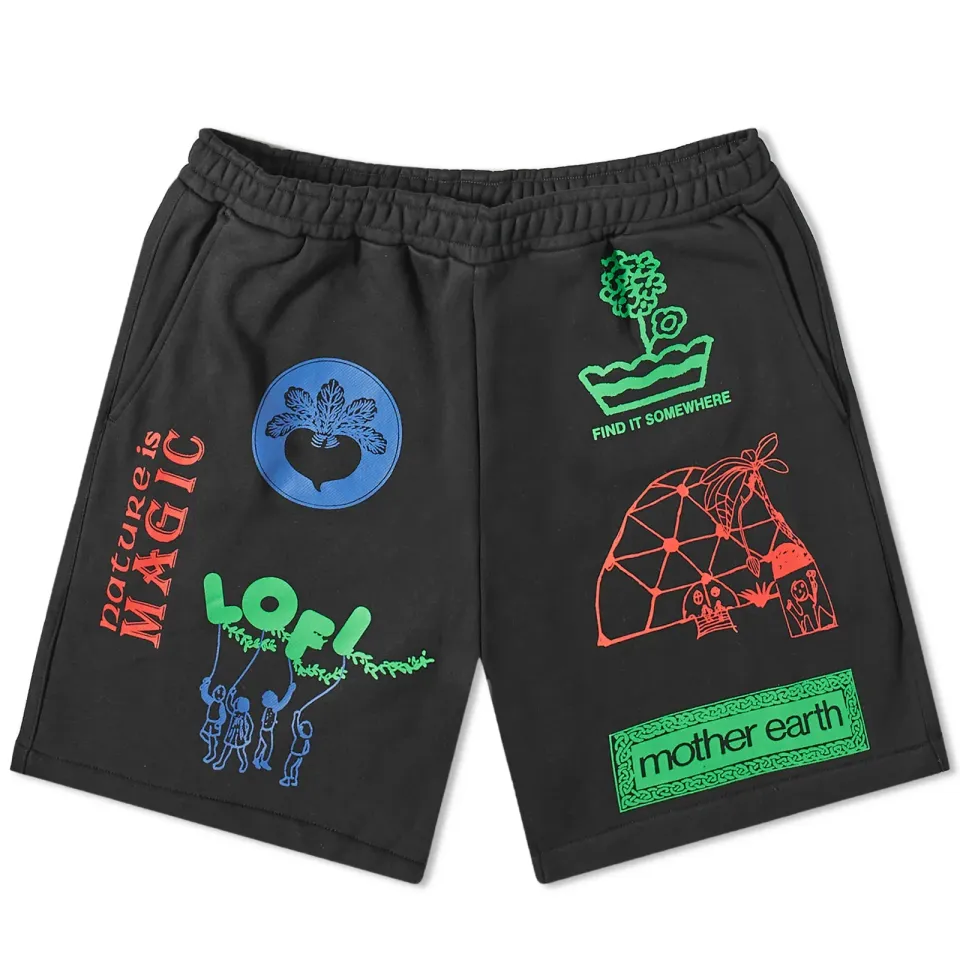 Mother Earth Fleece Shorts