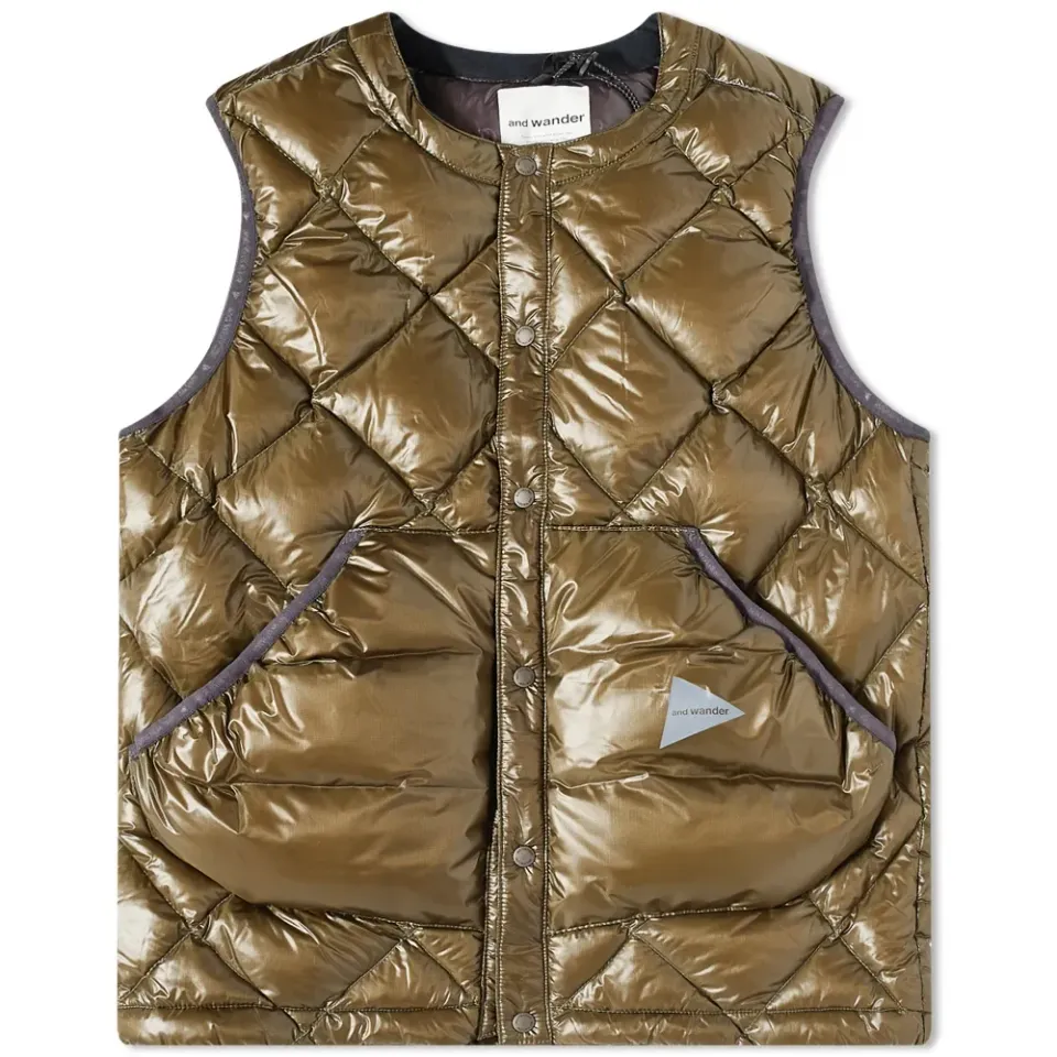 Diamond Stitch Down Vest