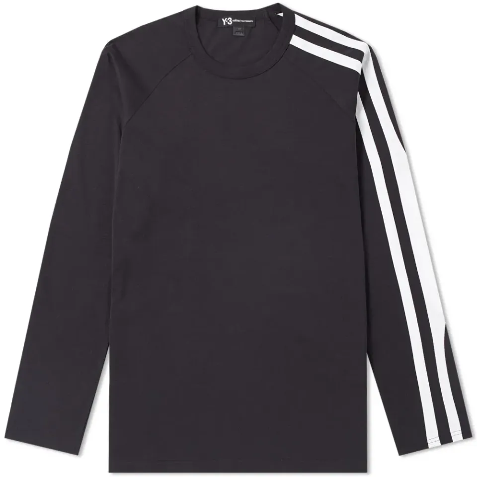 Long Sleeve Three Stripe Tee