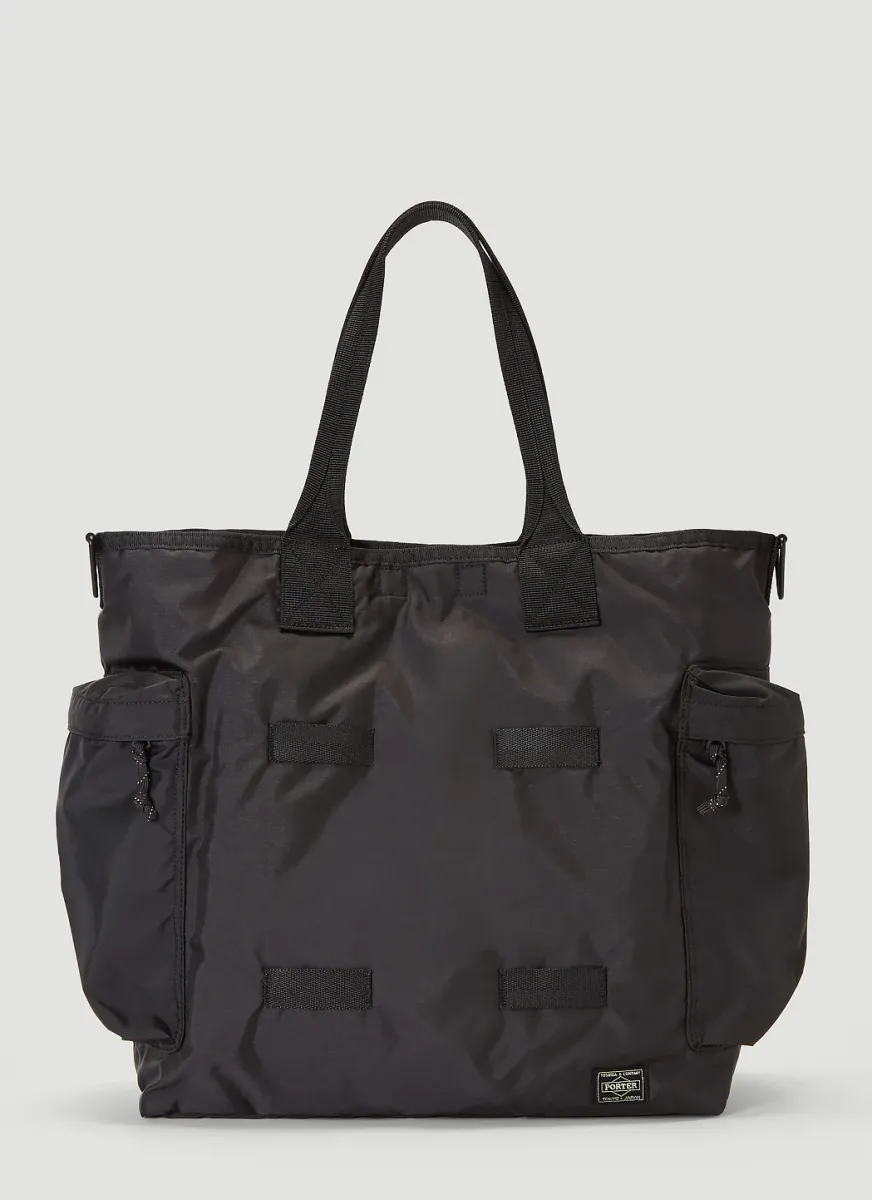 Logo Patch Tote Bag