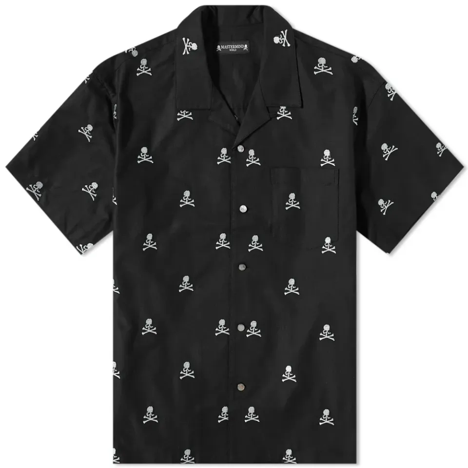 All-Over Skull Logo Shirt