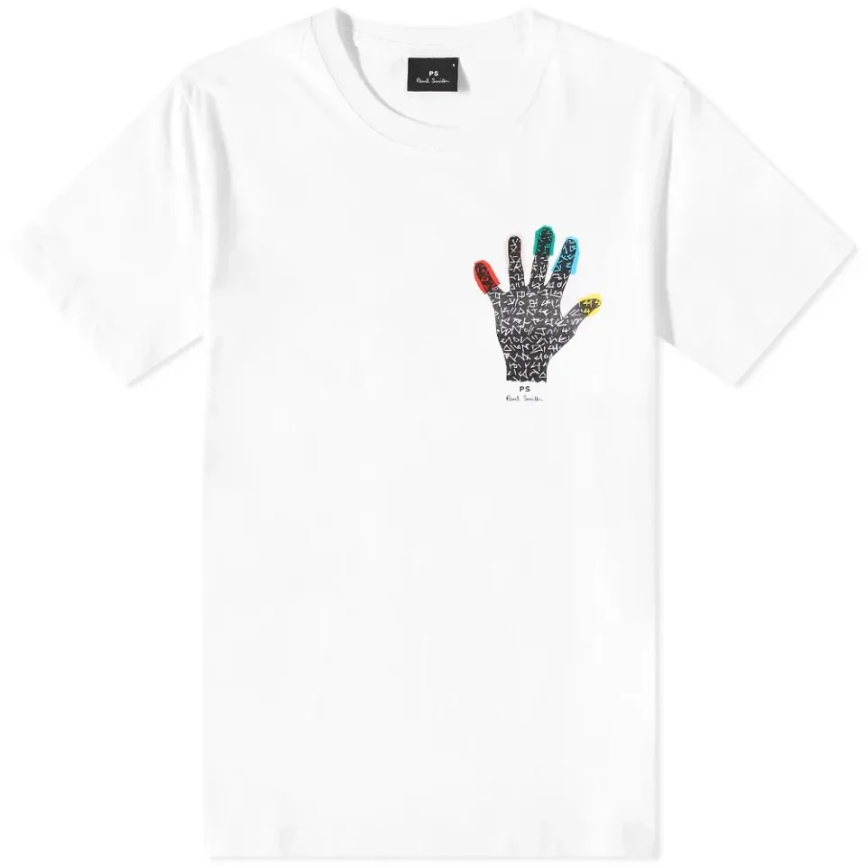 Hand Print Logo T-Shirt
