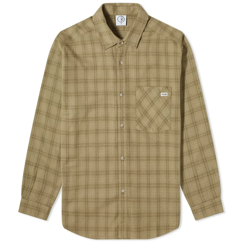 Polar Skate Co. Mitchell Check Flannel Shirt