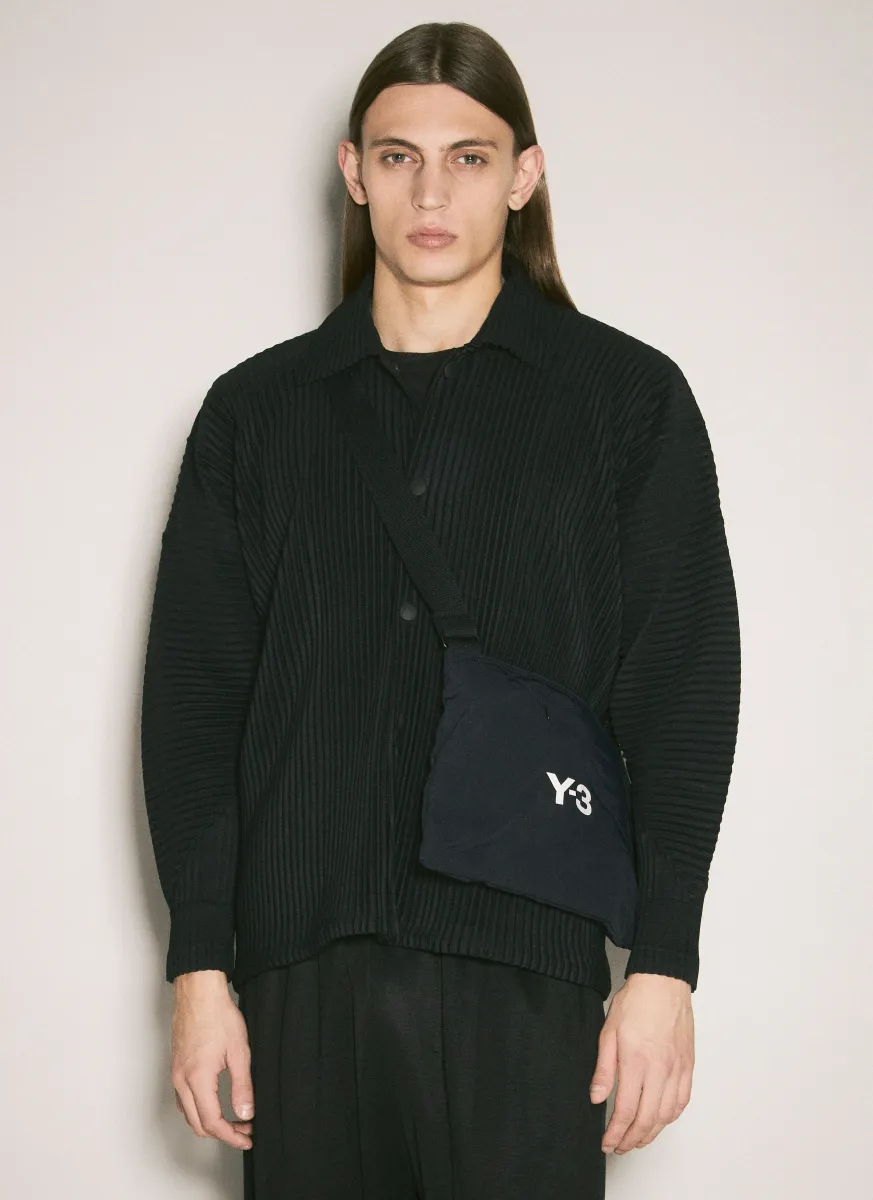 Nylon Sacoche Crossbody Bag