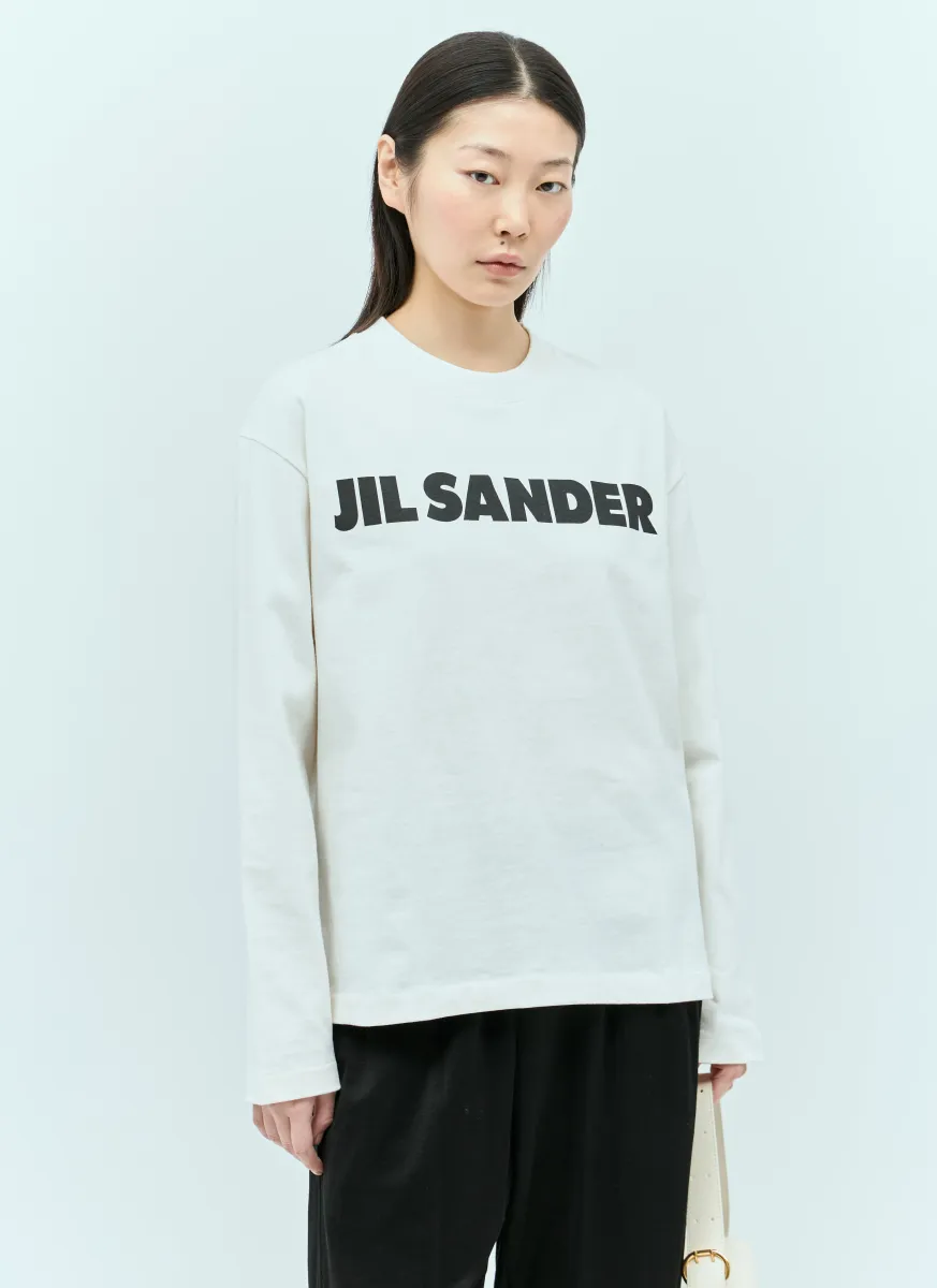 Logo Print Long-Sleeve T-Shirt