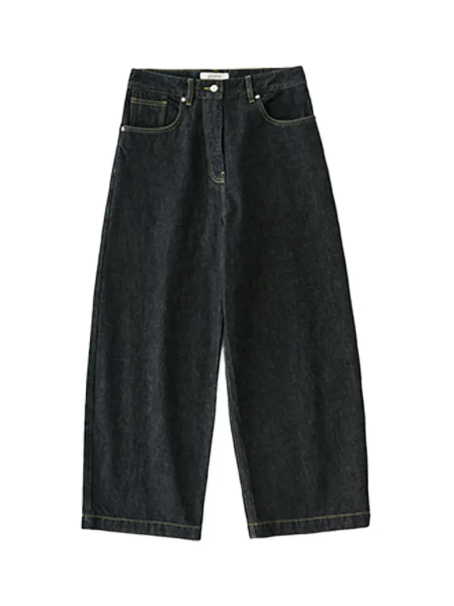 Neive Italian Denim Pant Black