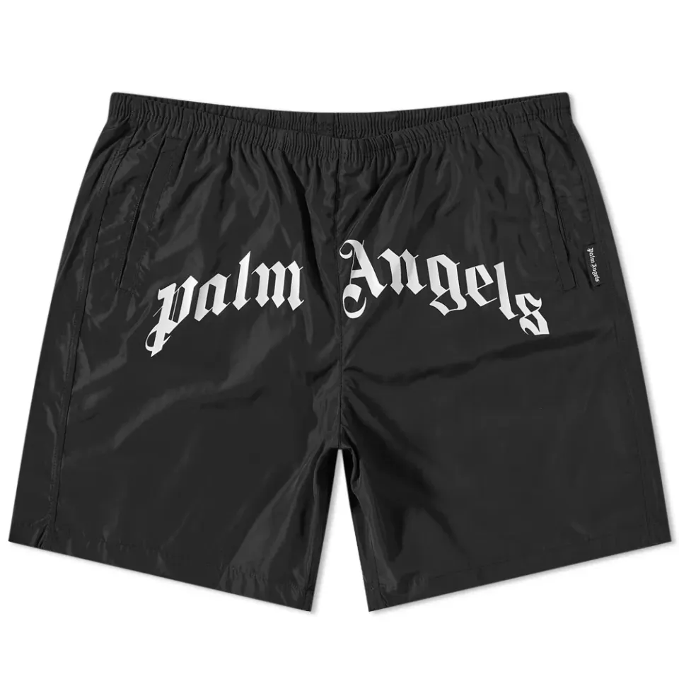 Curved Logo Swim Shorts