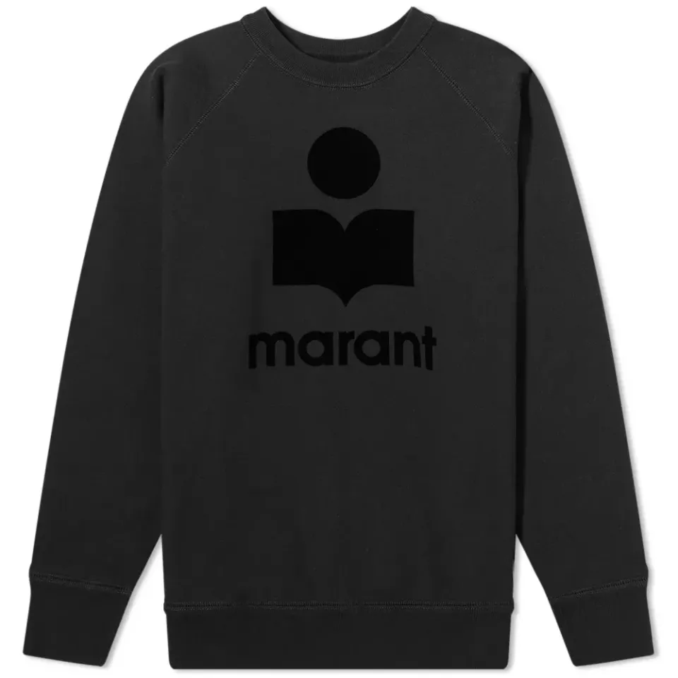 Isabel Marant Etoile Milly Logo Crew Sweat