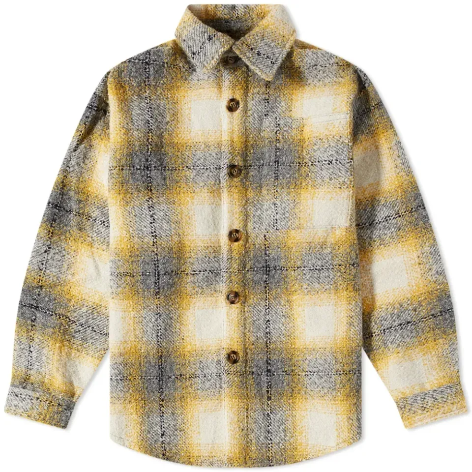 Heavy Oversized Flannel Overshirt