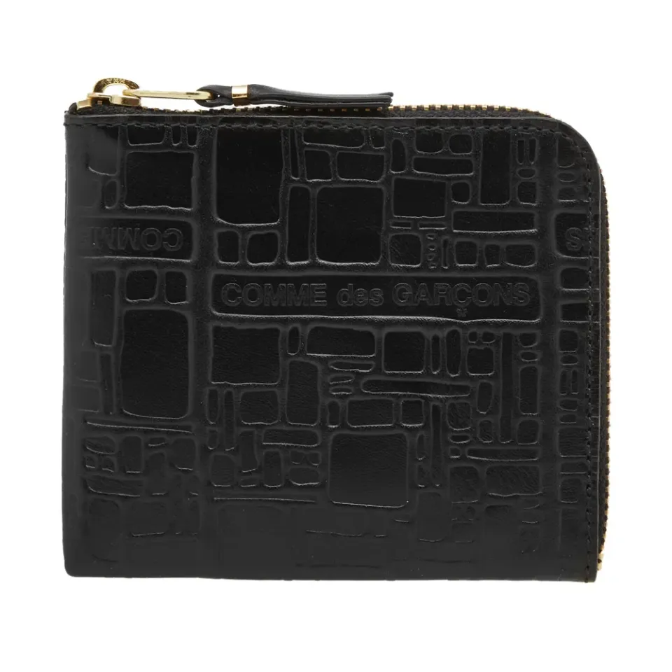 Comme des Garcons SA3100EL Embossed Logo Wallet