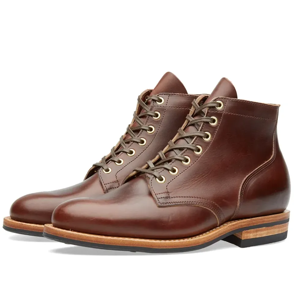 Plain Toe Service Boot