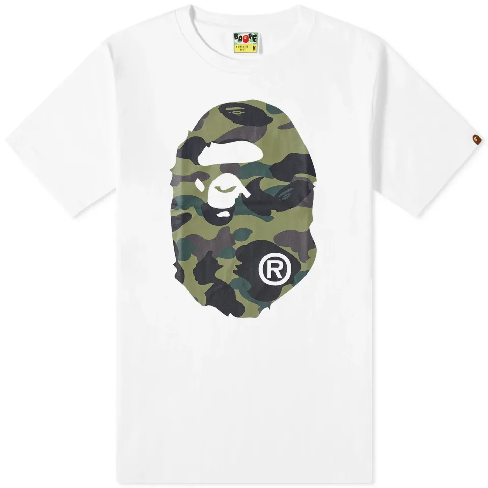 1St Camo Big Ape Head T-Shirt