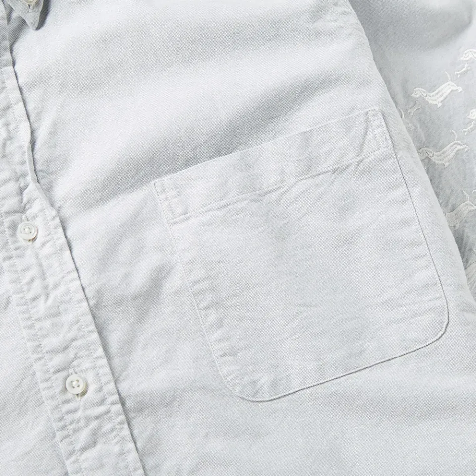 Hector Embroidered Arm Stripe Shirt