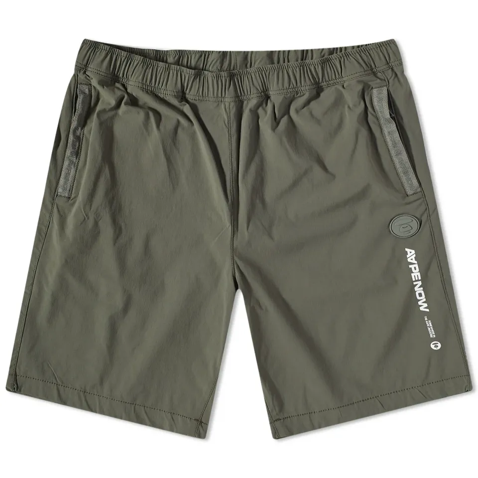 AAPE Now Badge Nylon Shorts
