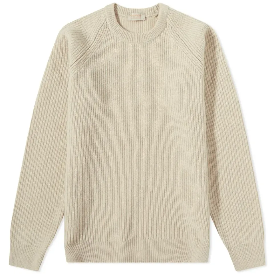 Ribbed Crew Knit