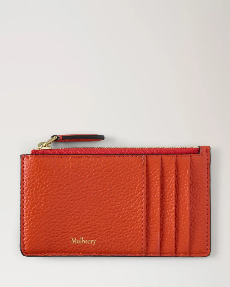 Continental Long Zipped Card Holder