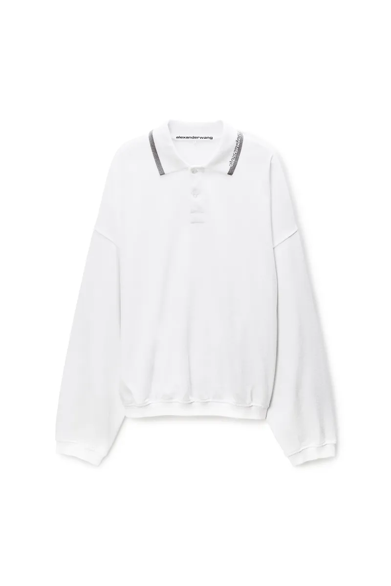 Long-Sleeve Polo Shirt