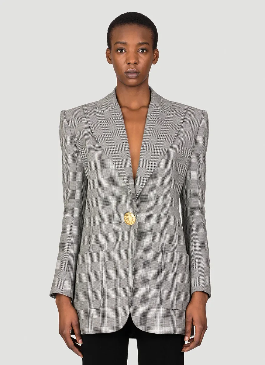 Prince of Wales Tailored Blazer