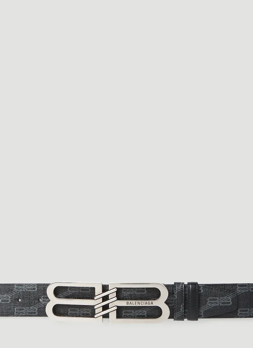 Logo Plaque Belt