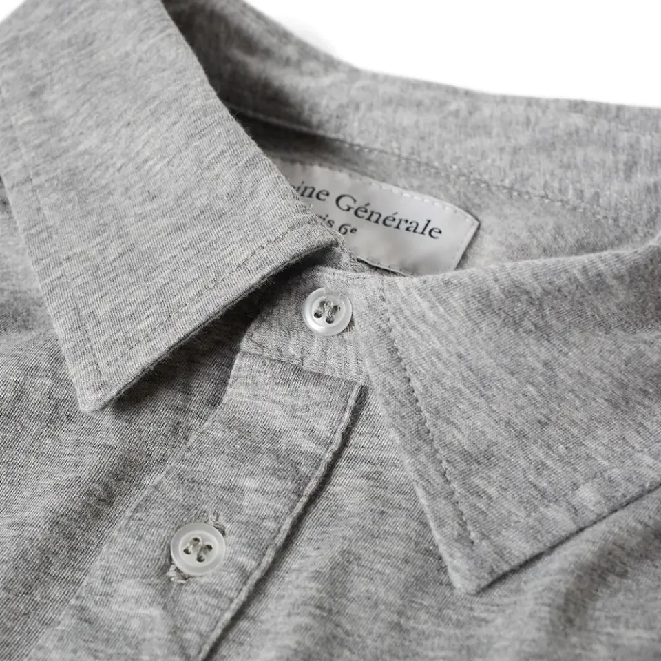 Button Down Jersey Polo