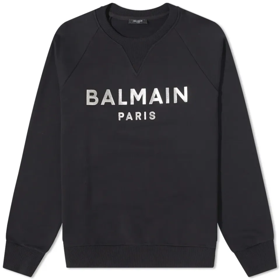 Classic Paris Foil Crew Sweat
