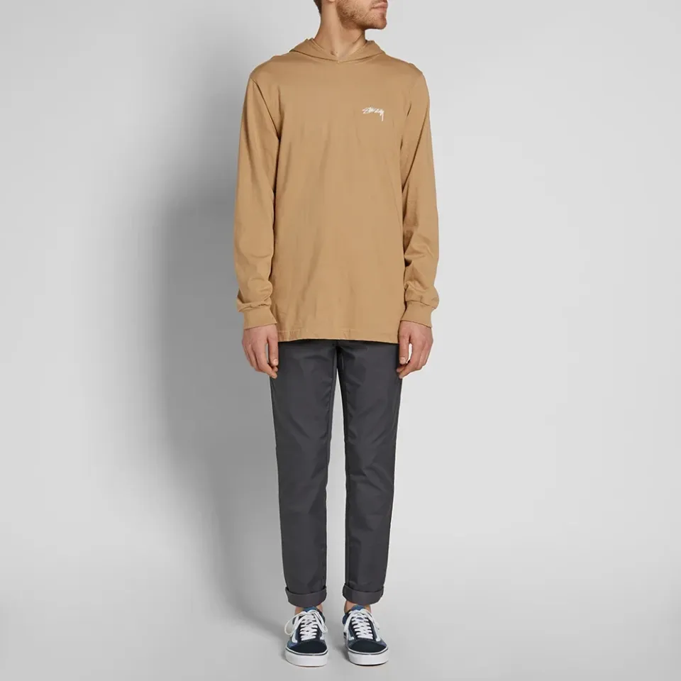 Long Sleeve Hooded Design Tee