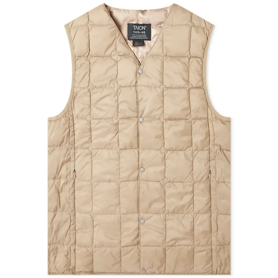V-Neck Down Vest