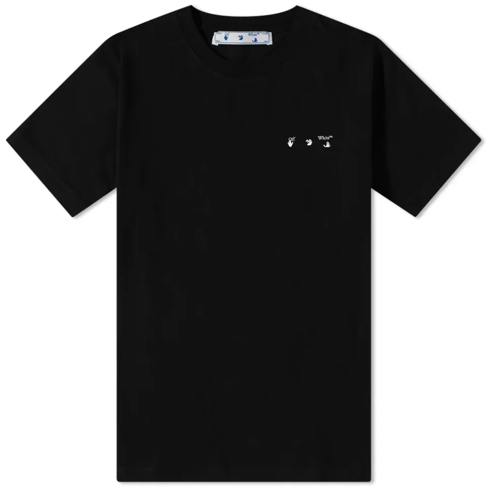Slim Cut Sew Arrow Logo T-Shirt