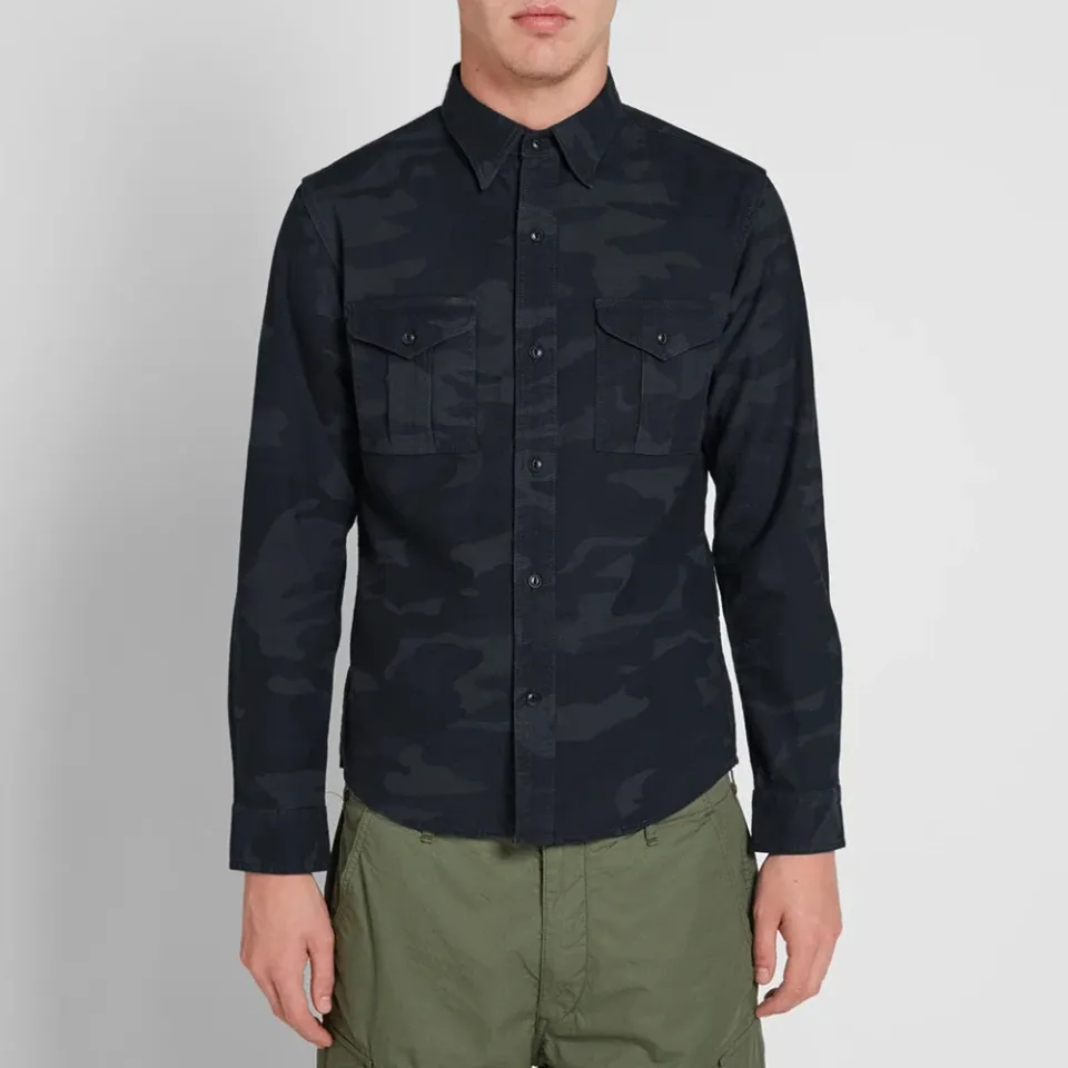 Tonal Camo Overshirt