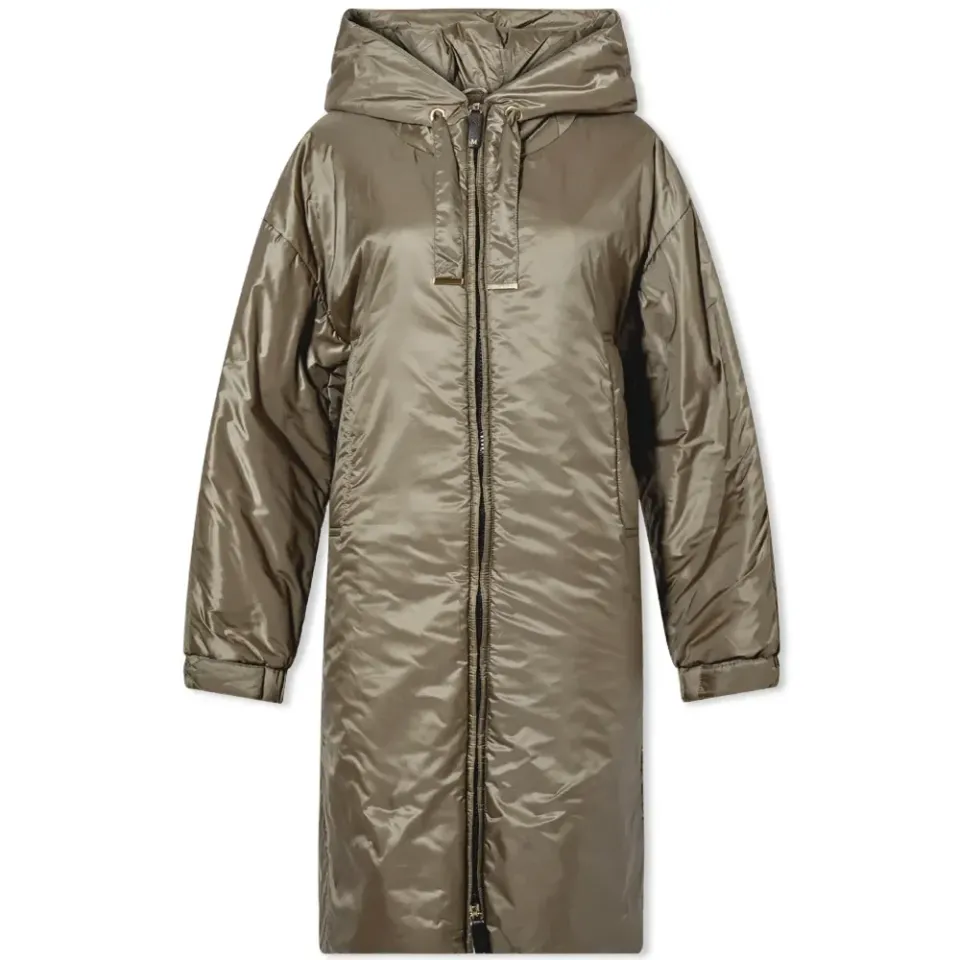 Greeny Quilted Coat